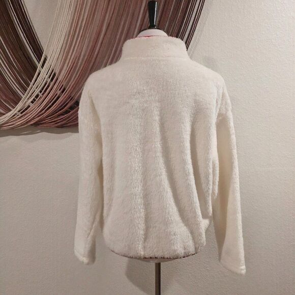 Mickey Mouse Patched Fleece Pullover Sz XS - Picture 3 of 7